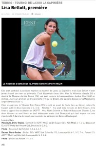 ER 27.03.2017 - Lisa Bellott, première