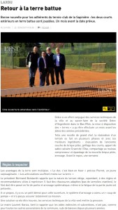 ER 20170412 - retour a la terre battue