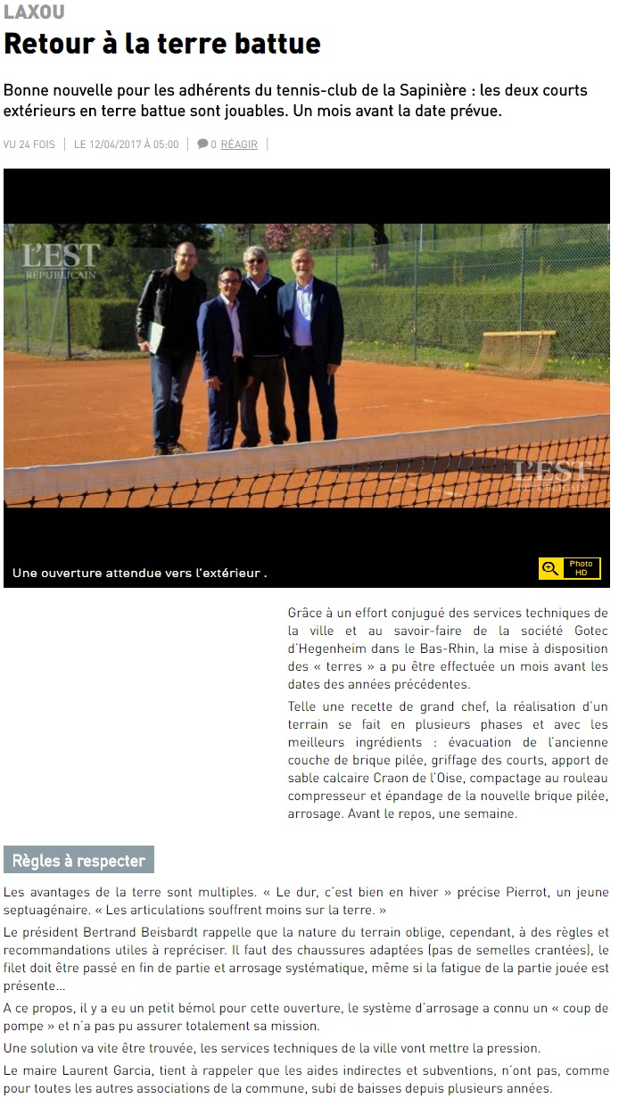 ER 20170412 - retour a la terre battue